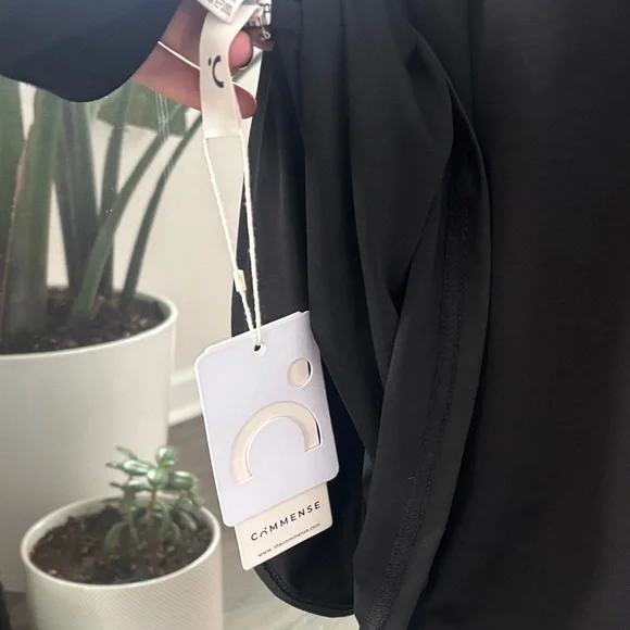 Commense black cutout maxi dress - Picture 3 of 4